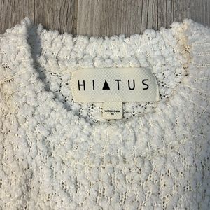 Hiatus woman’s sweat, xs, cream